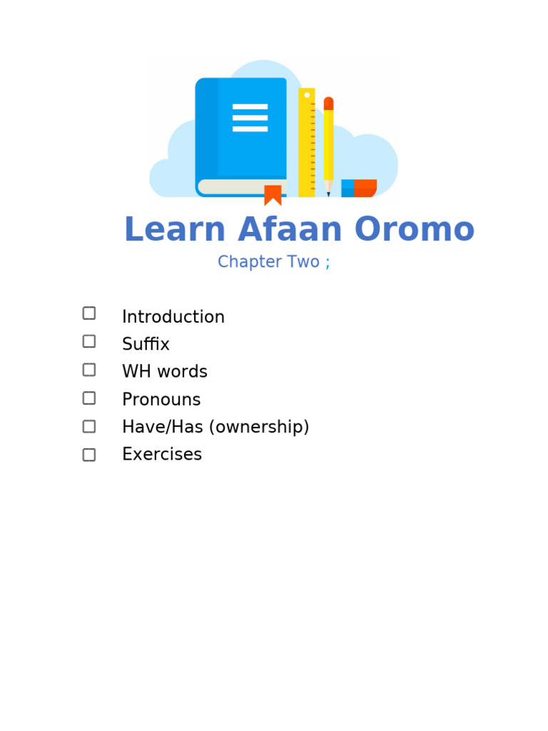 LAO Chapter Two | PDF | Syntax | Language Families