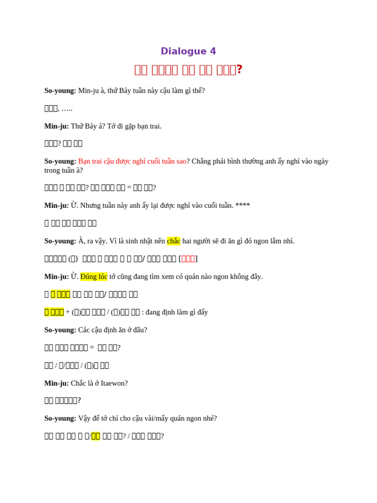 Dialogue 4 | PDF