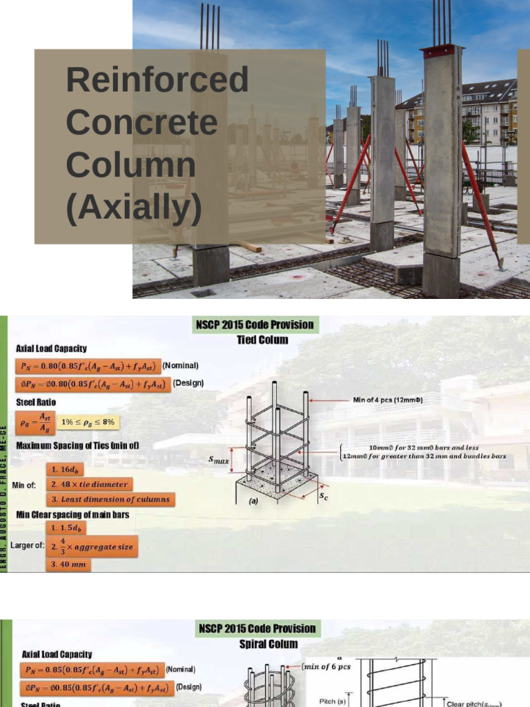 Short Columns (RCD) | PDF