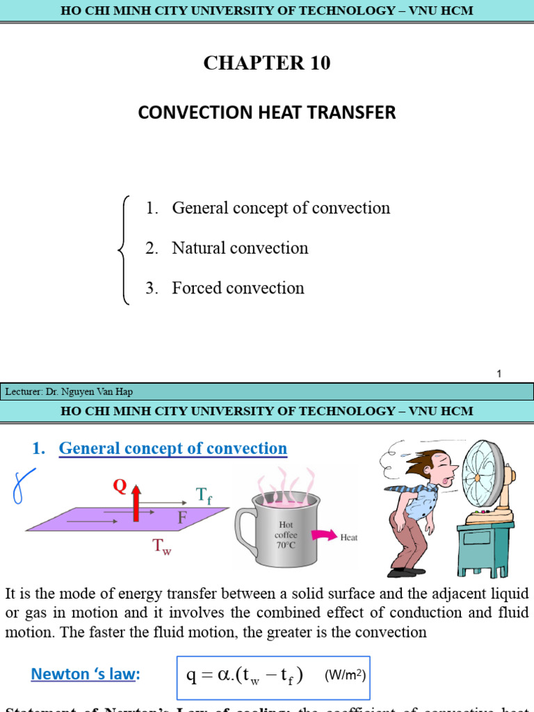 Chapter 10 - Natural and Forced Convection | PDF | Fluid Dynamics ...
