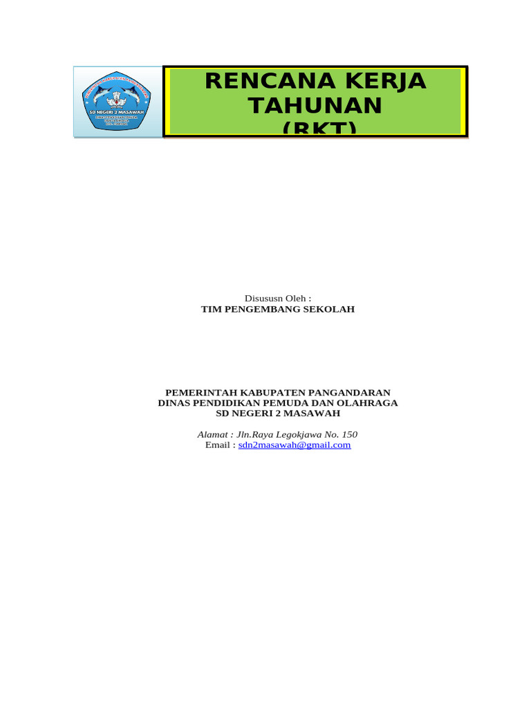 RKT-Contoh - Tahun 2026 | PDF