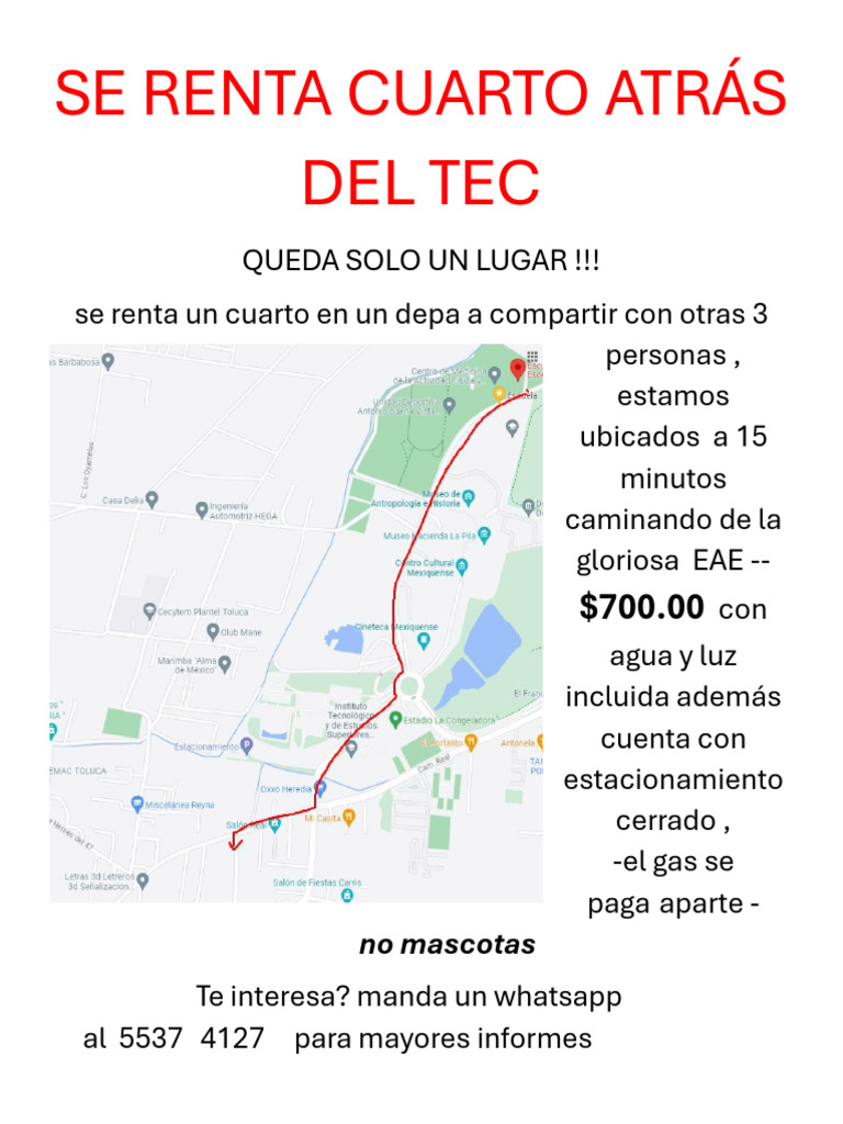 Se Renta Cuarto 3 | PDF