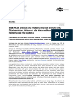 BizBAKek Artistak Eta Matematikariak Bilduko Ditu Bidebarrietan, Artearen Eta Matematiken Arteko Harremanaz Hitz Egiteko