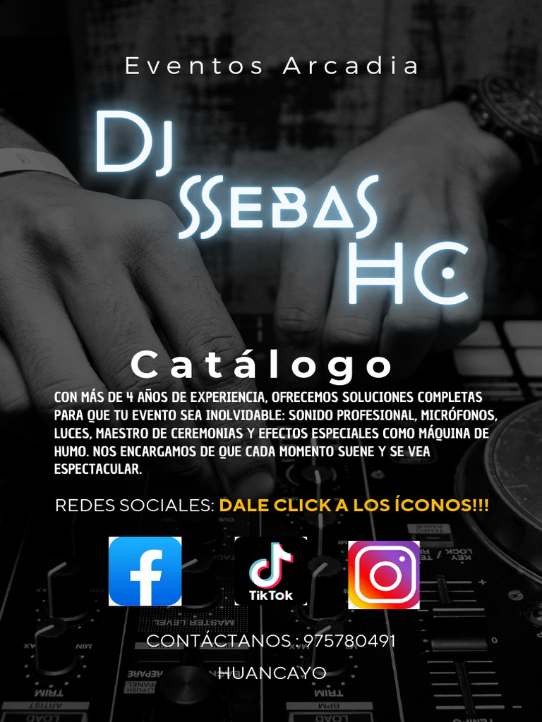 Catálogo Dj Sebas Hc - 2025 ACTUALIZADO | PDF