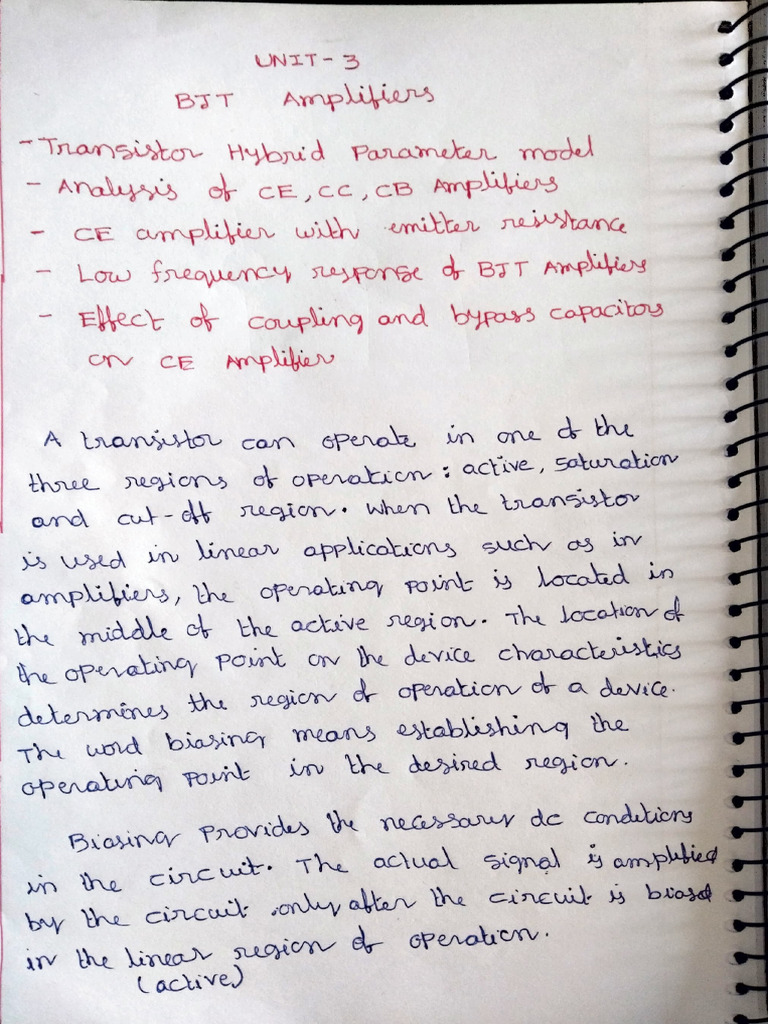 Unit 3 Notes | PDF