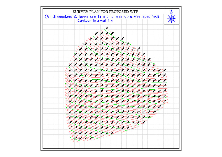 Survey Plan For Proposed WTP | PDF