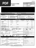 Pag-IBIG Member's Data Form (MDF) | PDF | Address (Geography) | Cooperative