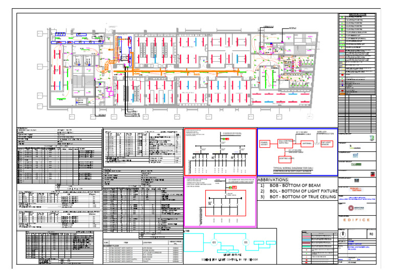 Basement Floor Electrical Layout (A1) | PDF | Electrical Components ...