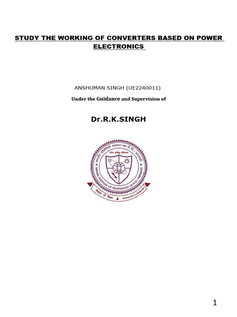 Industrial Training Report | PDF | Electrical Engineering | Electricity