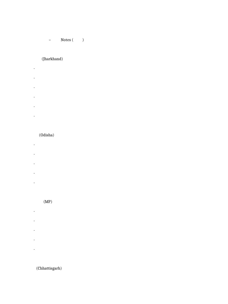 Tribal Festivals Notes | PDF