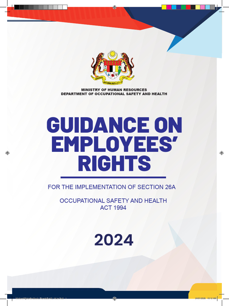 Guidance On Employees Rights 2024 | PDF | Occupational Safety And ...