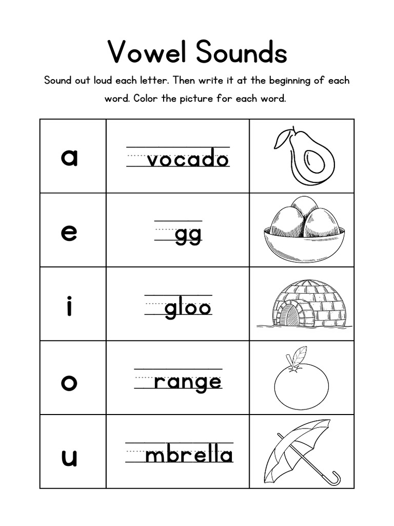 Vowels and Consonants | PDF