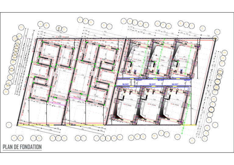 Plan de Fondation Projet Dirgen Bouake | PDF