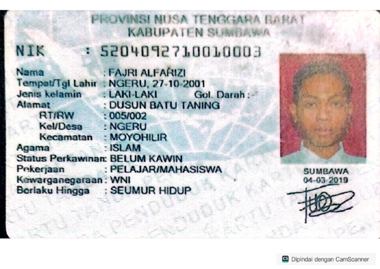 Scan KTP | PDF