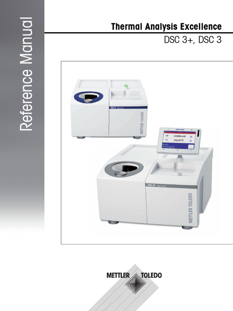 DSC 3+ DSC 3 Ref Manual v1.00 en | PDF | Differential Scanning ...