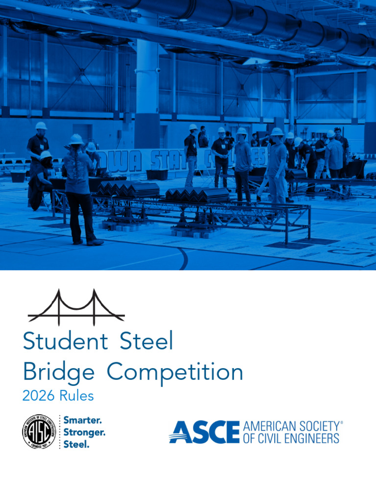Student Steel Bridge Competition | PDF | Bridge | Rio Grande