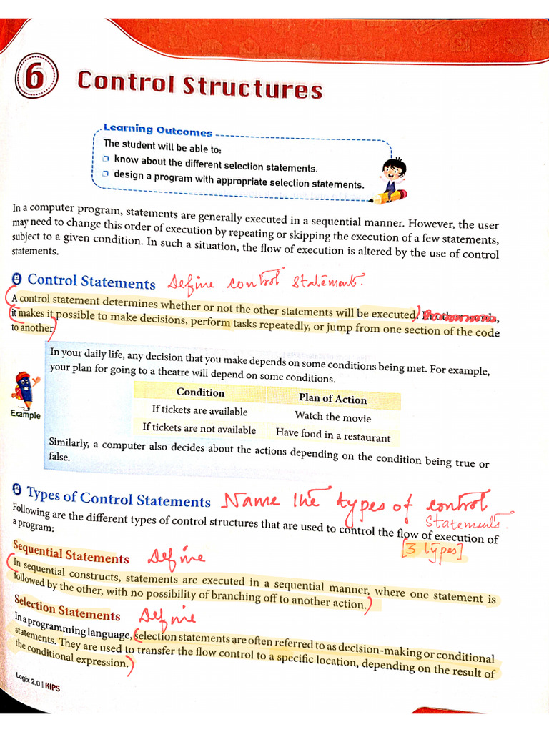 8 Control Structure | PDF