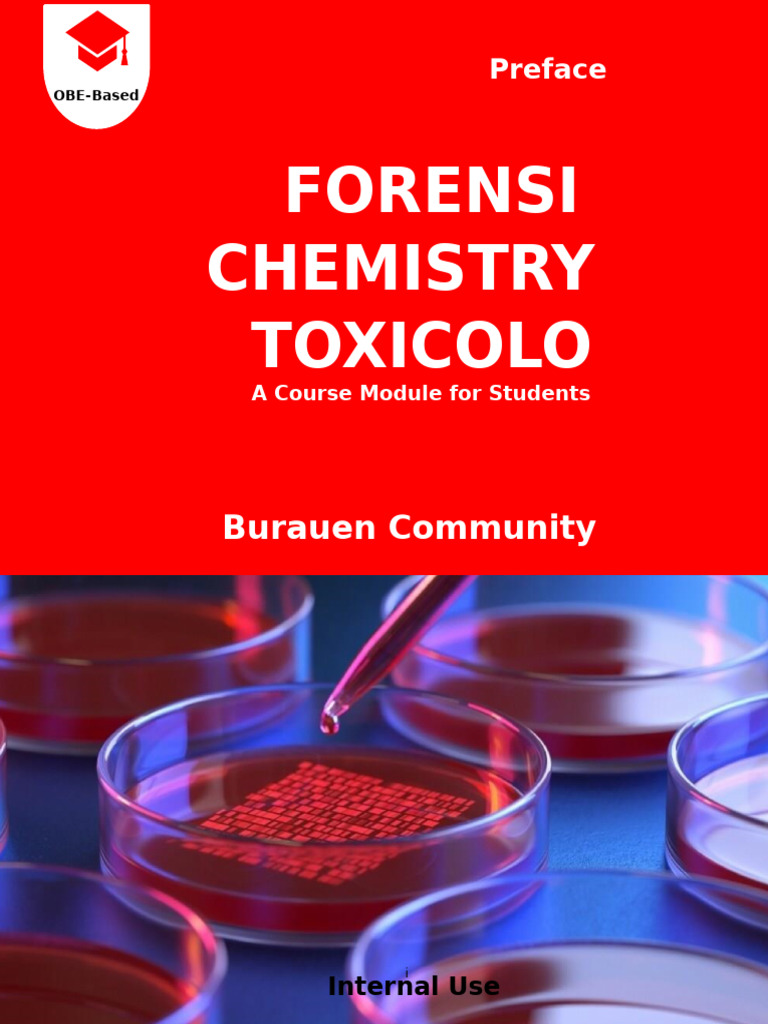 Forensic Chem and Toxicology Module 1 S.Y 2022 2023 | PDF | Forensic ...