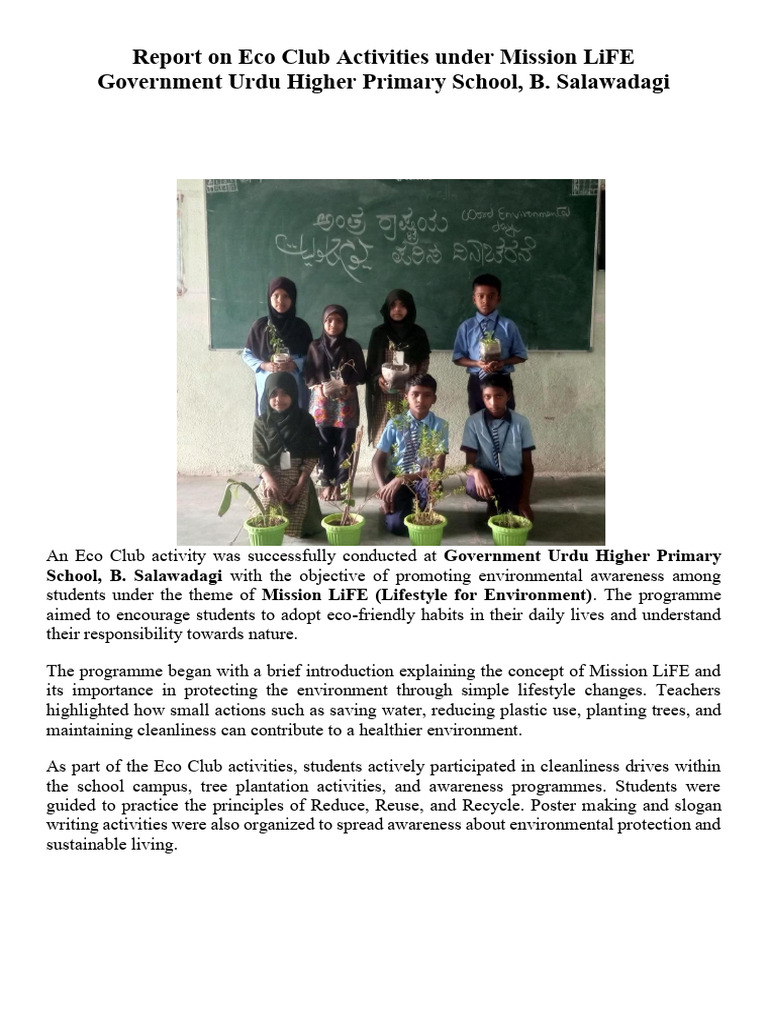 Eco Club | PDF