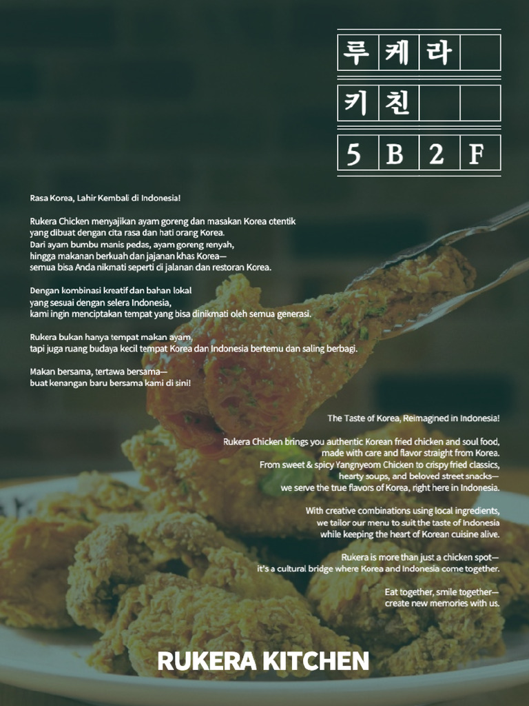 Menu Rukera | PDF
