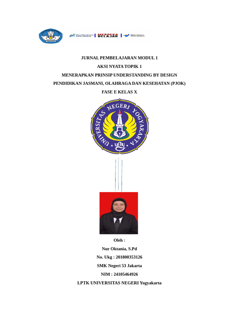 Jurnal Pembelajaran 1 Nuroktania | PDF