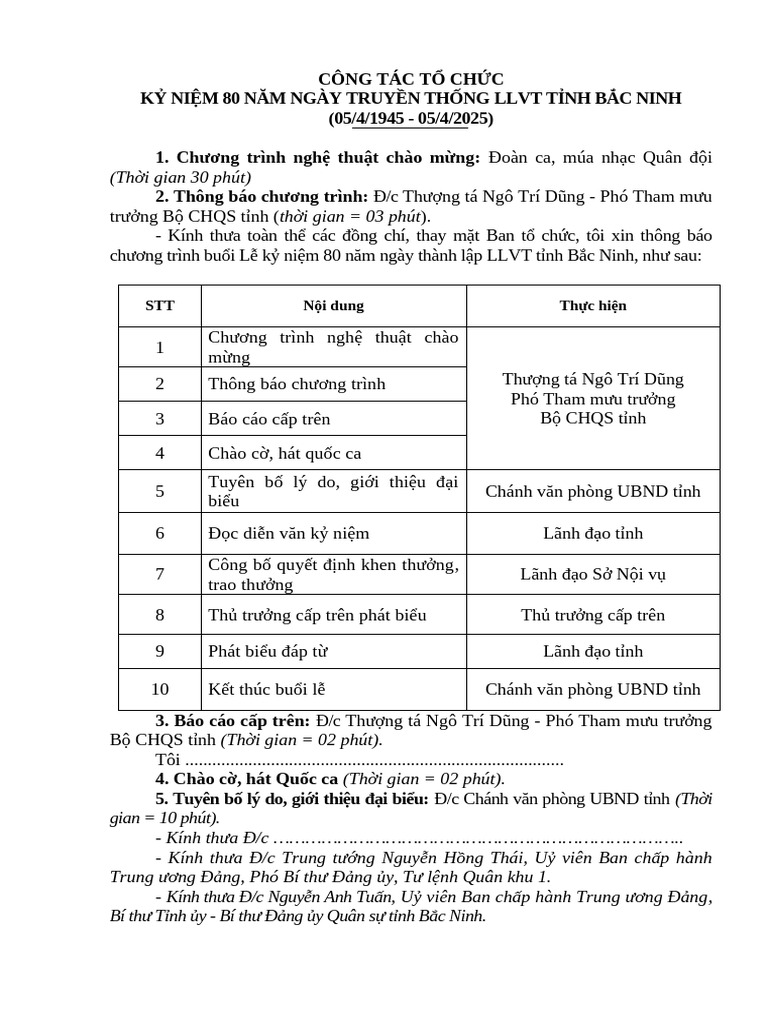 Công Tác T CH C | PDF
