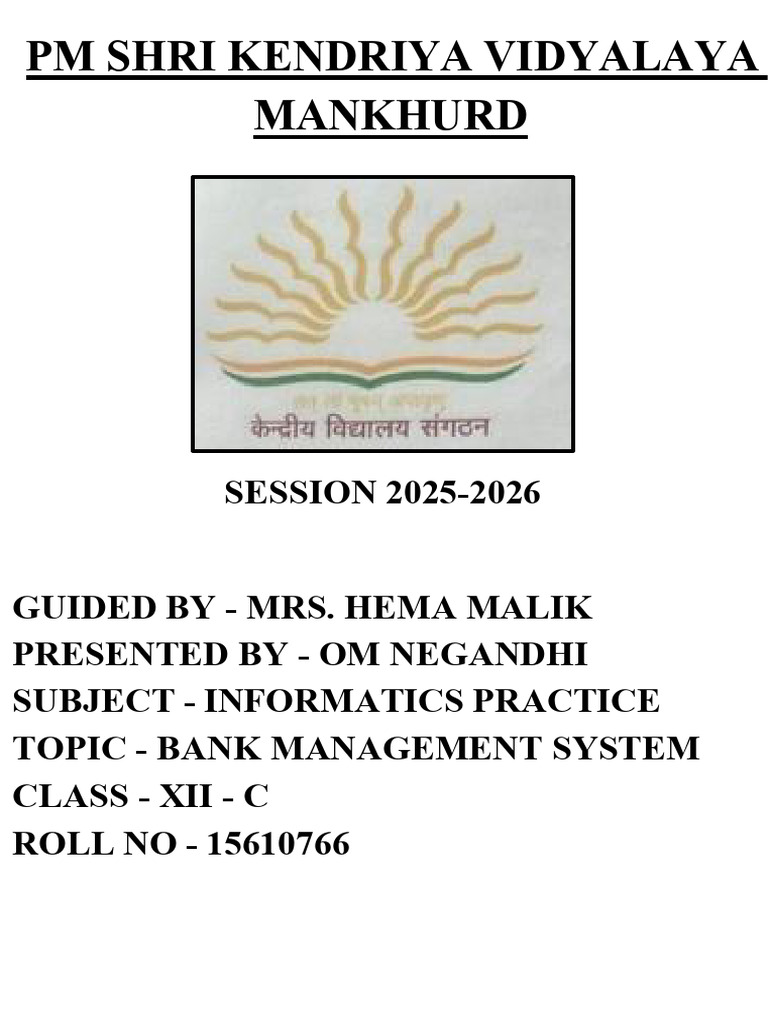 Ip Project Completed Today | PDF | Databases | Data
