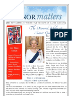 Matters: !e Diamond Jubilee at Manor Gardens