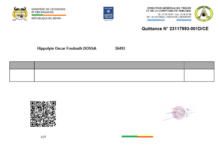 E Quittance | PDF