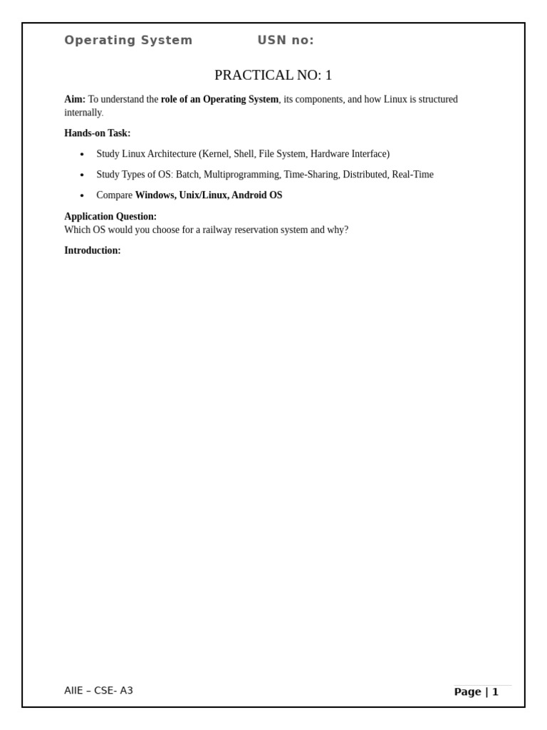 PR 1 Format File | PDF