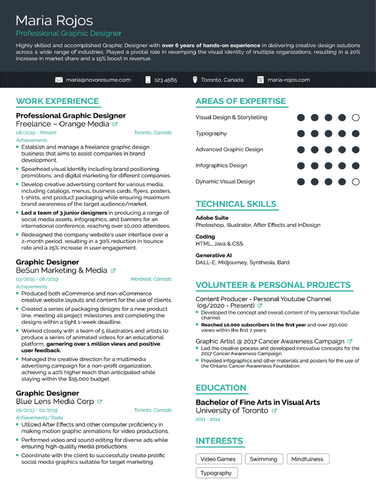 Test CV | PDF