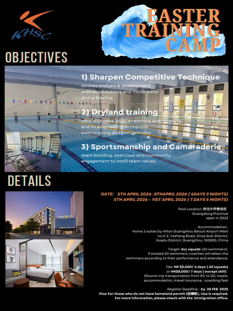 KHC Easter Training Camp | PDF