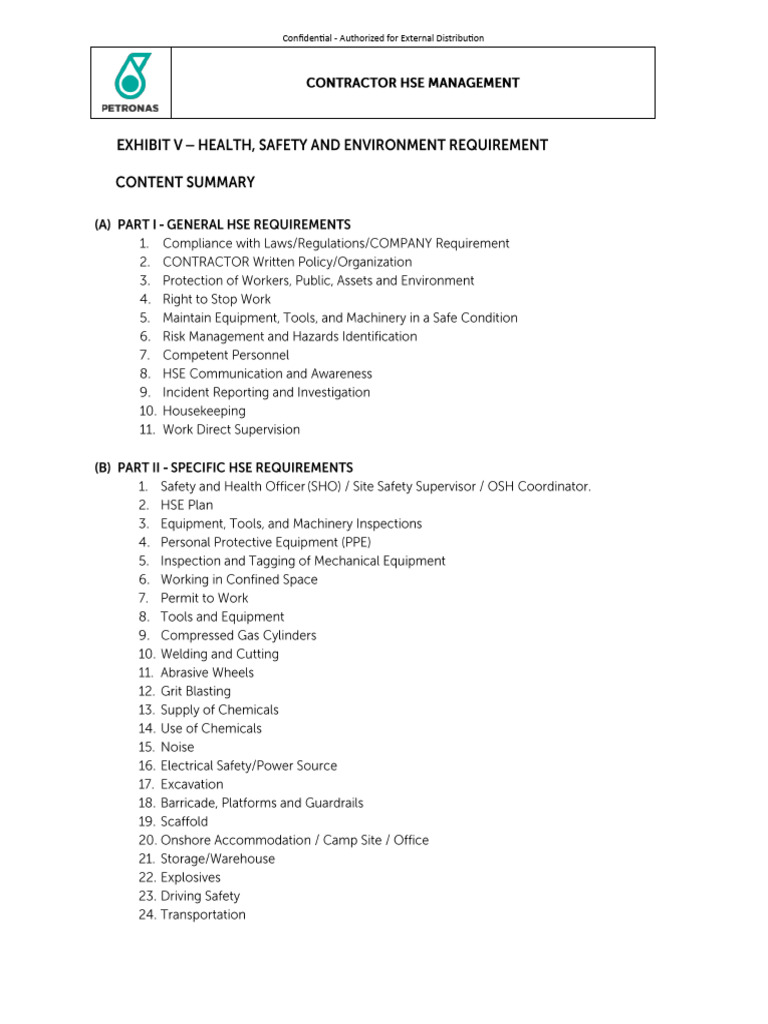 OPU Specific HSE - PGB GPU 1 | PDF