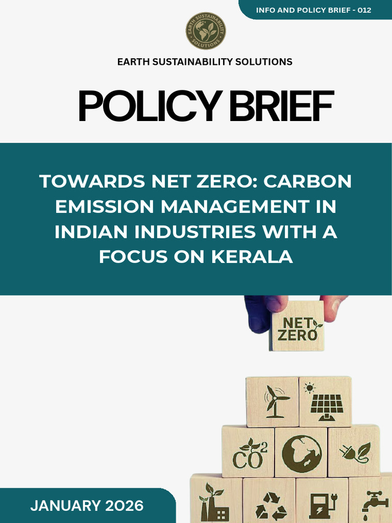 Policy Brief:Towards Net Zero Industries | PDF | Climate Change ...