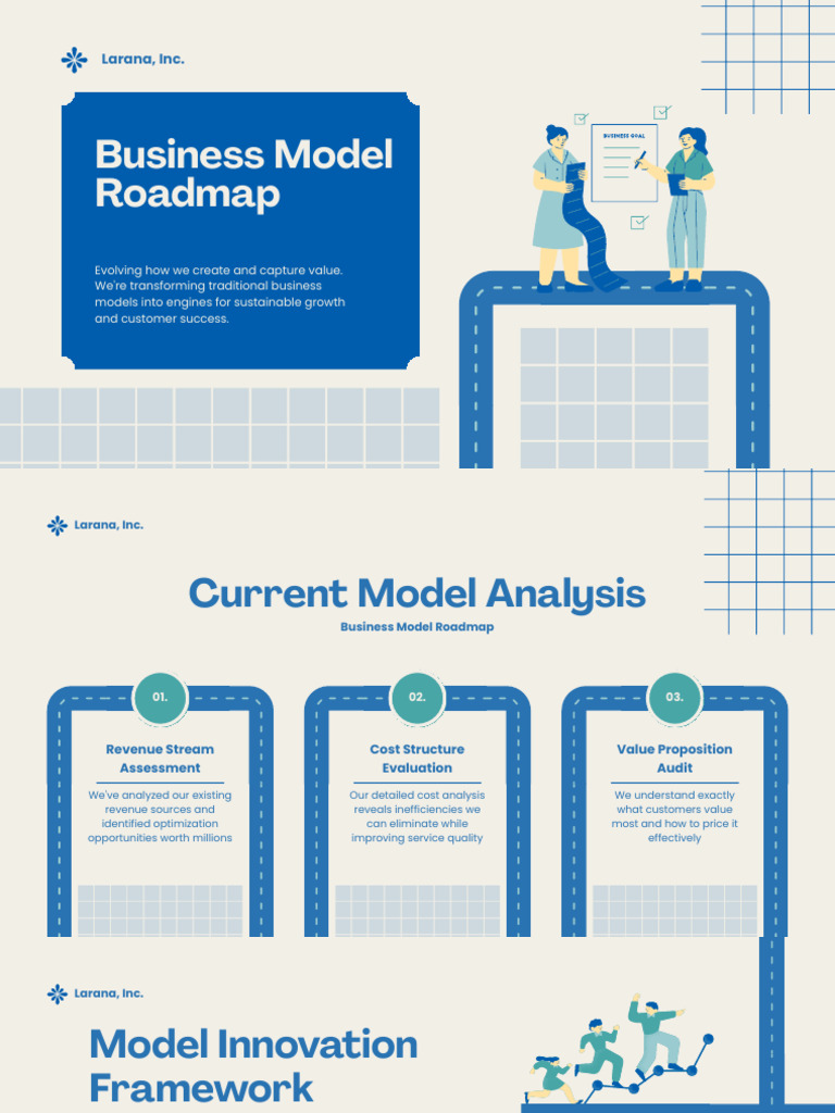 Business Model Roadmap Creative Blue Talking Presentation - 20260129 ...