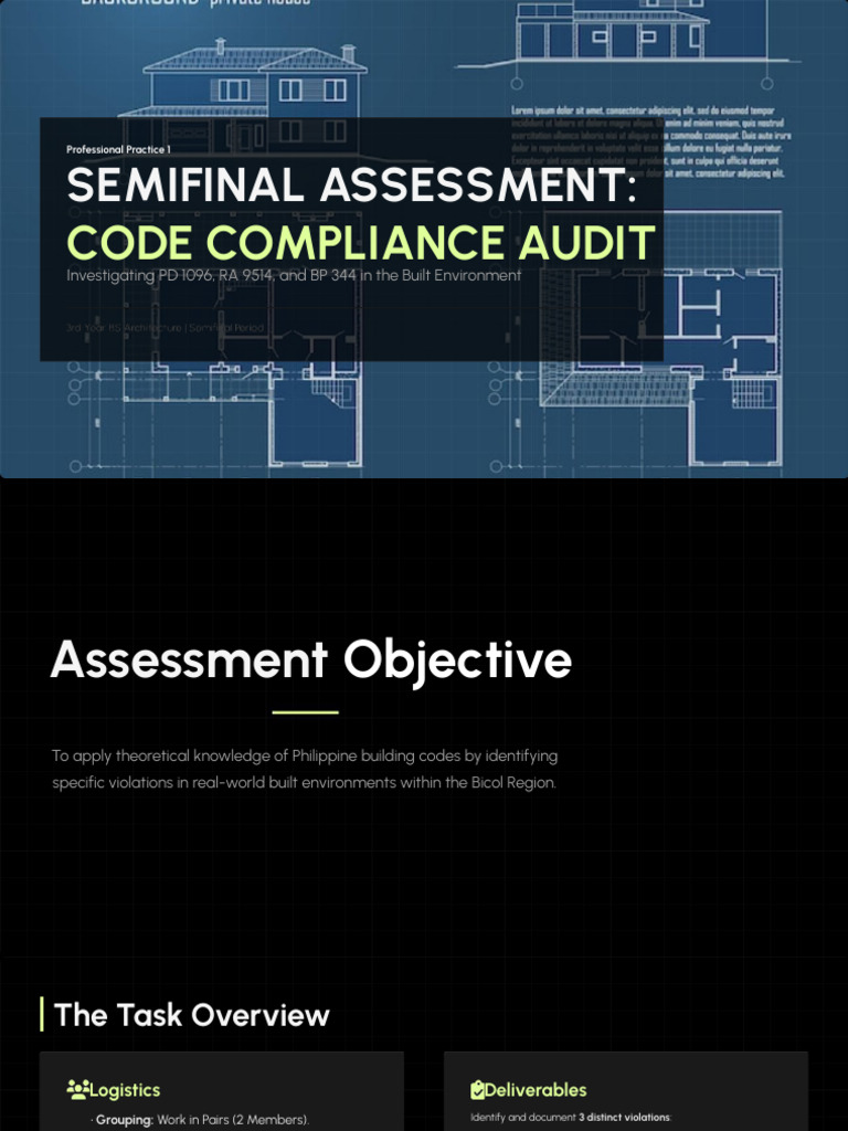 Professional Practice 1 - Code Compliance Audit | PDF | Fire Safety