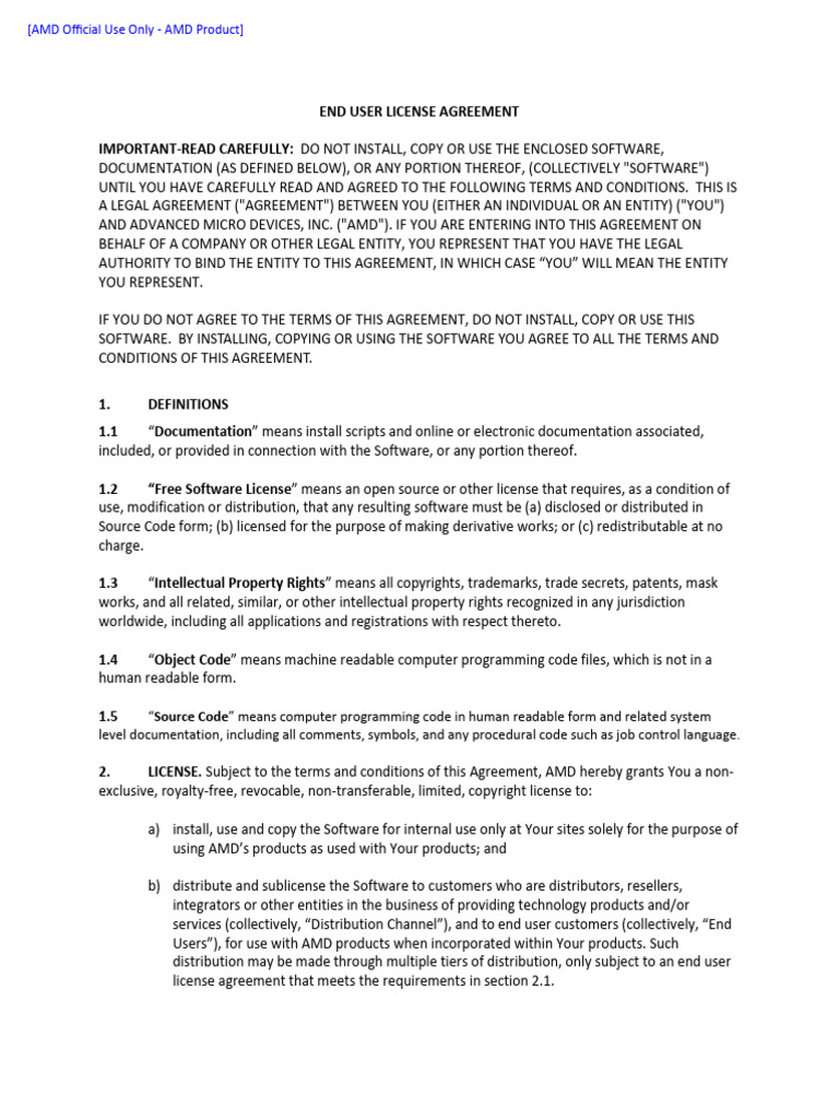 End User License Agreement (RAID Version 9.3.3.00187) | PDF | License ...