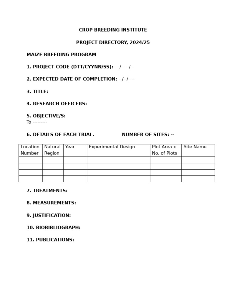 2025 Project Directory | PDF