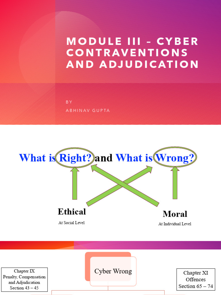 Module III | PDF | Appeal | Jurisdiction