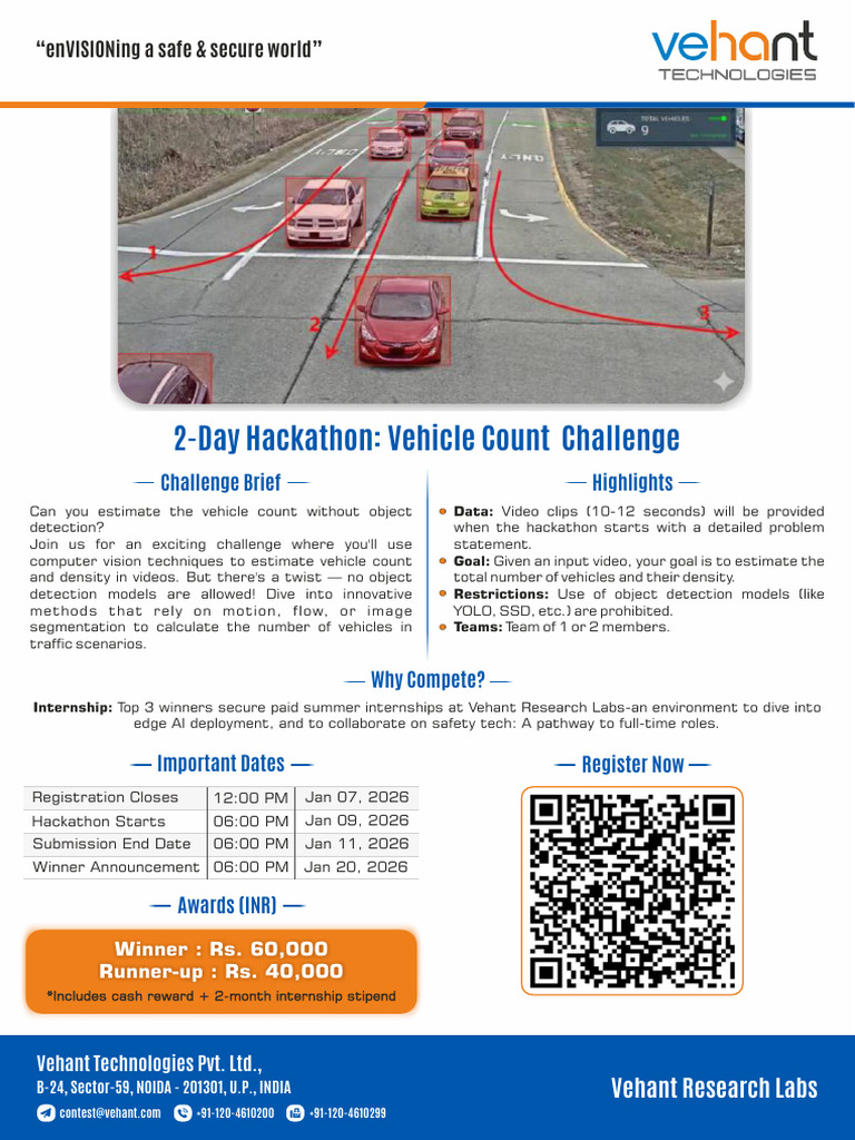 ICVGIP Flyer Hackathon 2026 Revised | PDF