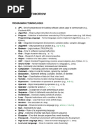 Programming Terms A-Z Dictionary | PDF | Object Oriented Programming ...