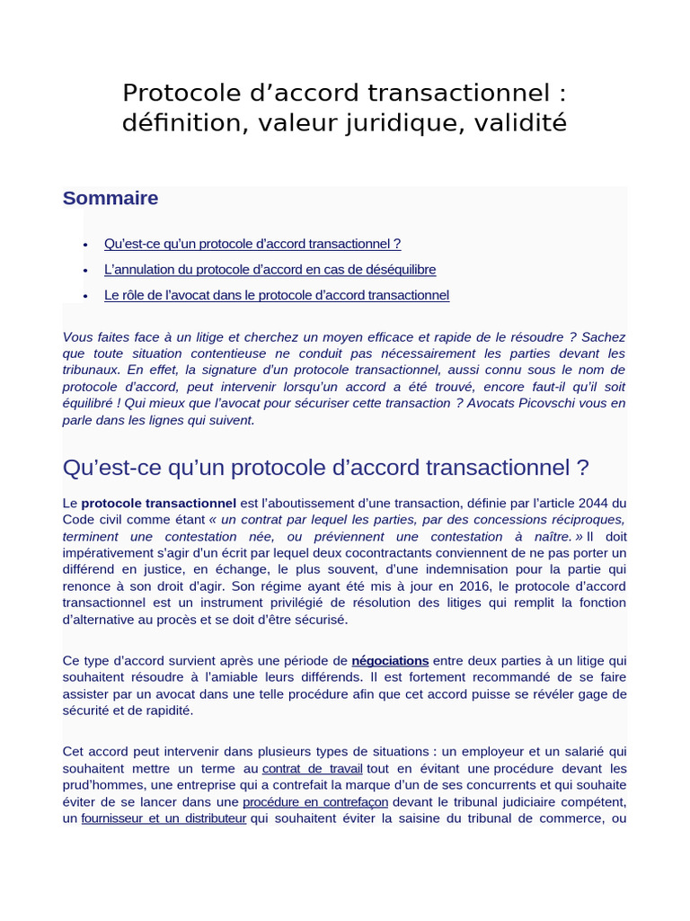 Protocole | PDF | Convention européenne des droits de l'homme | Avocat