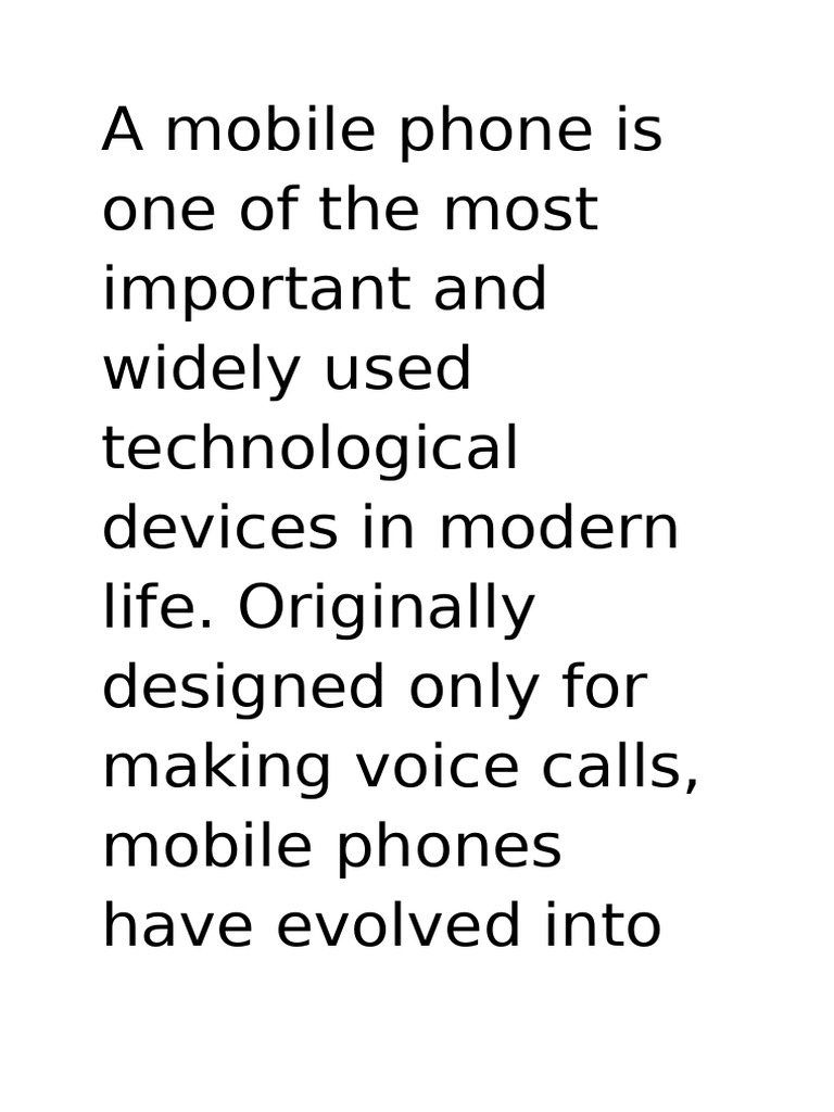 Mobile | PDF | Smartphone | Mobile Phones