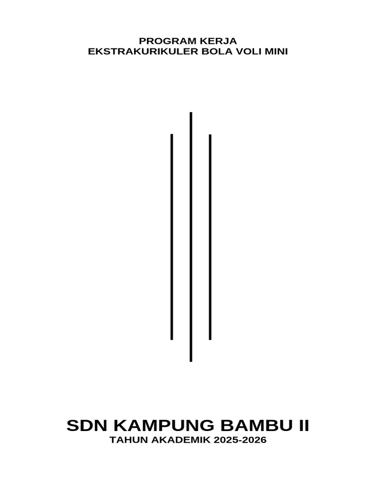 Program Kerja Eskul Takraw SD | PDF