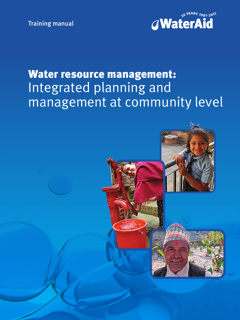 Water Resource Management Integrated Planning and Management at ...