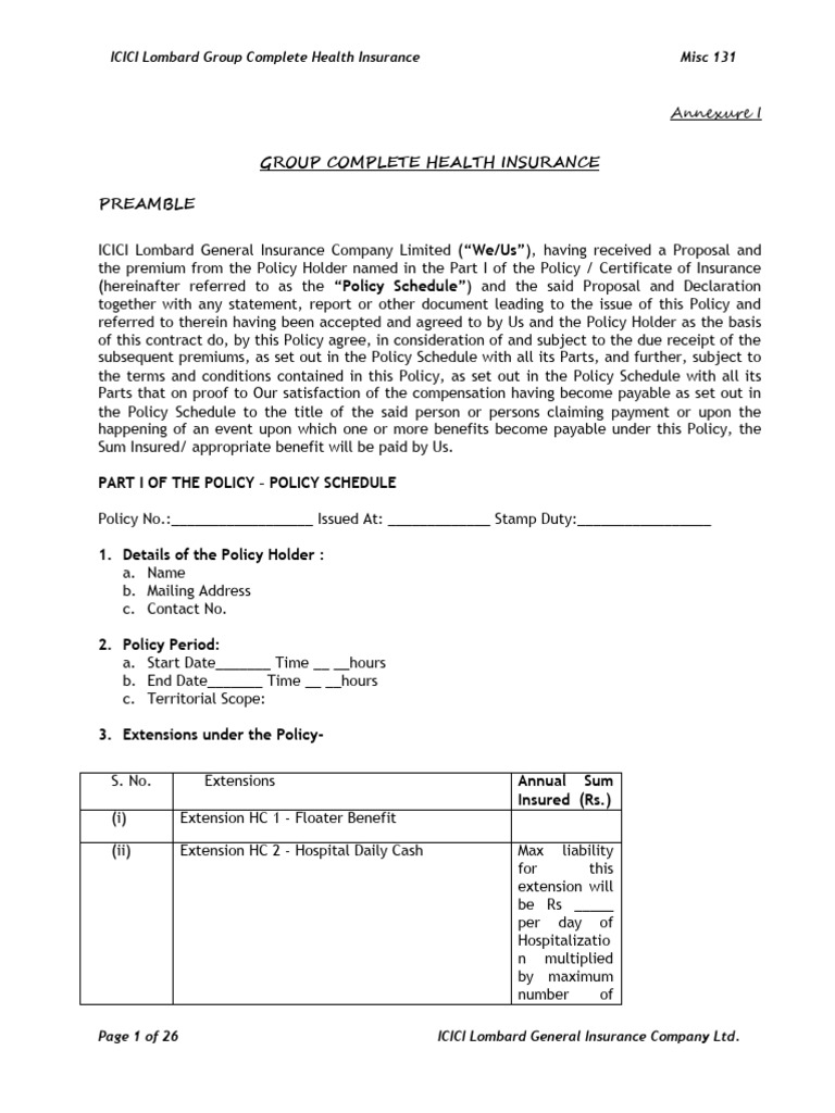 Group Complete Health Insurance - 2013-2014 | PDF | Insurance | Hospital