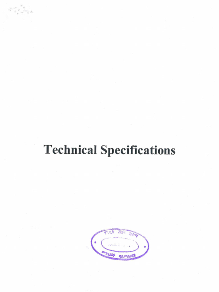 Specification and BOQ | PDF