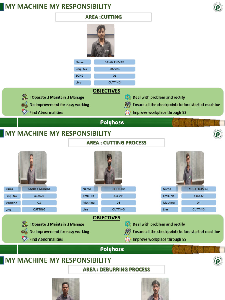 My Machine My Responsible | PDF | Industrial Processes | Chemical ...