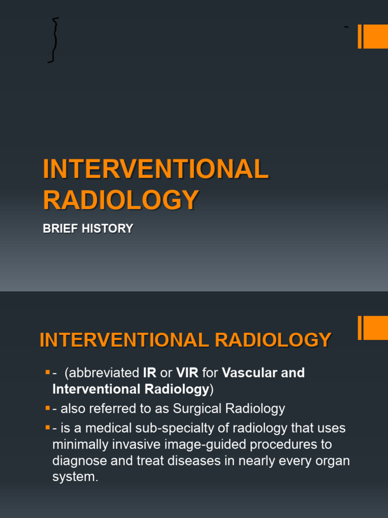 Interventional Radiology Comprehensive Review | PDF | Angiography | Stent