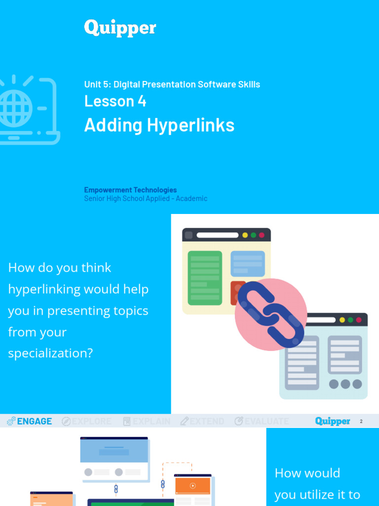 Empowerment Technology Subject | PDF | Hyperlink